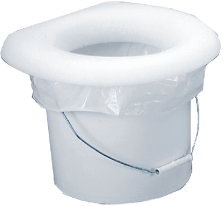 Todd 8002-01W Bucket Potty Toilet Seat White