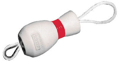 Cal June Buoys 1203 Jim-Buoy Pick Up Buoy White with Assorted Band Colors