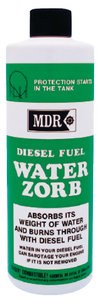 MDR MDR559 Diesel Water Zorb Fuel Treatment - 16 oz