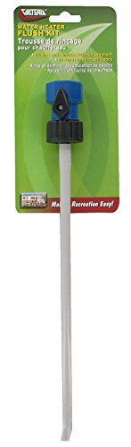 Valterra A10-4010VP Water Heater Flush Kit with Shut-Off Valve