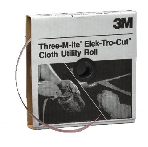 Picture of 3M 05001 Utility Cloth Roll 1" x 50 Yards 400 Grit Aluminum Oxide