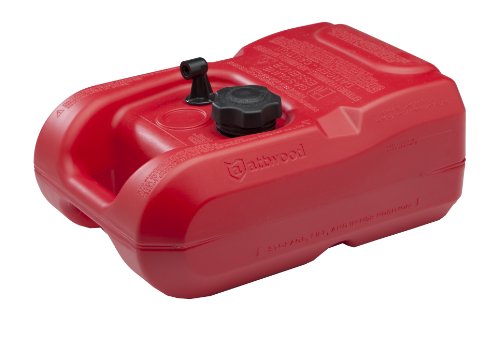 Attwood Marine 8806LP2S EPA Compliant 6 Gallon Portable Fuel Tank