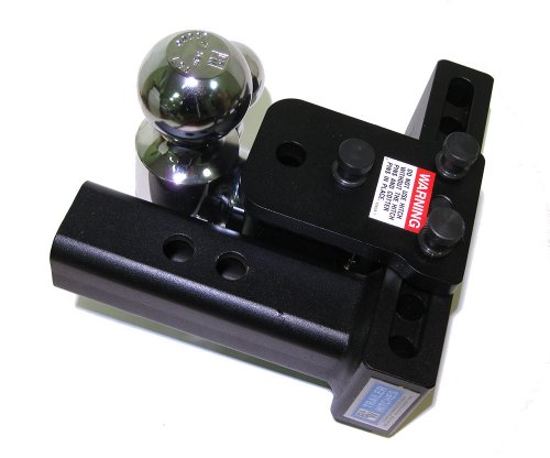 B&W TS20049B Tow & Stow Adjustable Tri-Ball Hitch Mount 2.5" Receiver