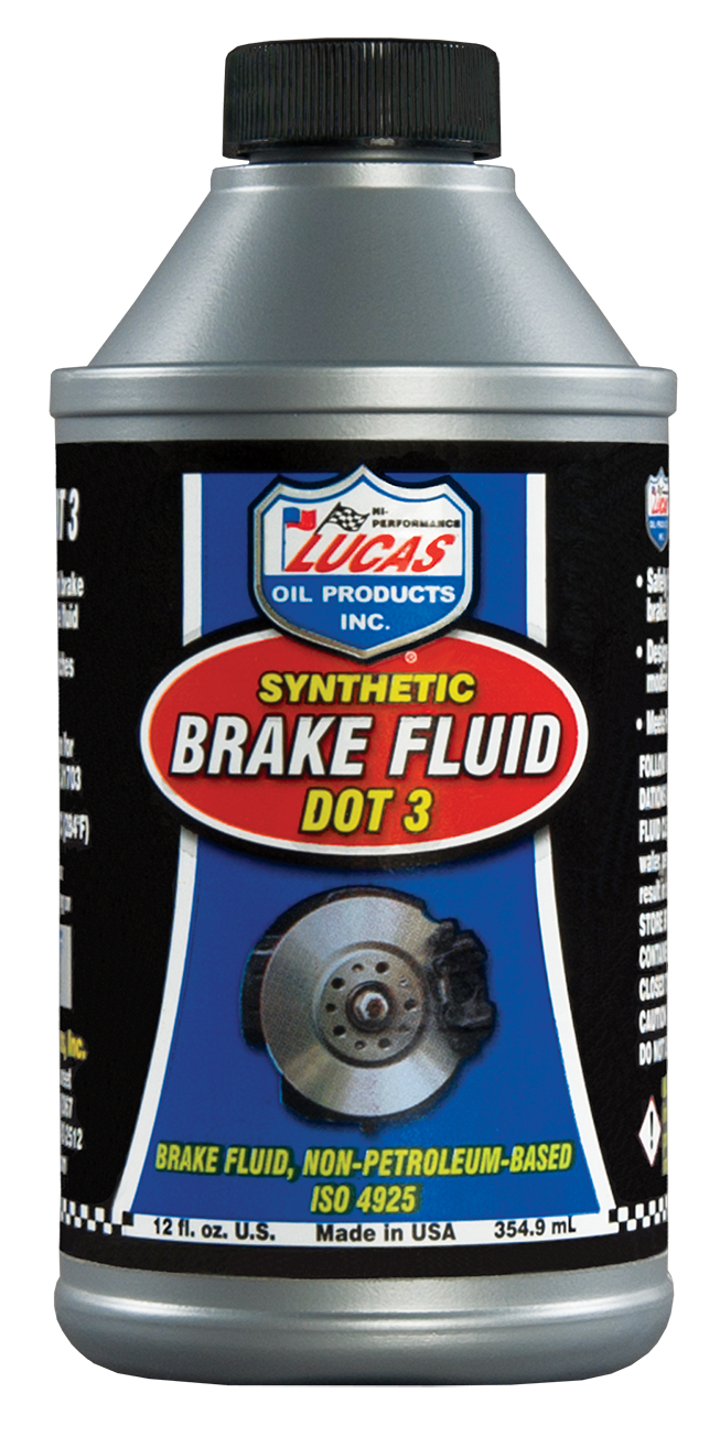 Picture of Lucas Oil 10825 DOT Synthetic Brake Fluid - 3 12 oz