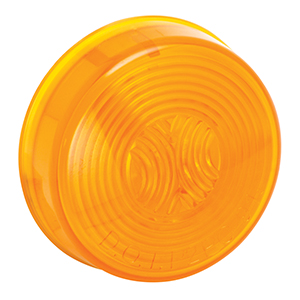 Wesbar 203380 Amber LED Clearance Side Marker Light 2 Inch Round