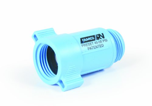 Camco 40143 Water Pressure Regulator - Plastic 40-50 PSI Preset