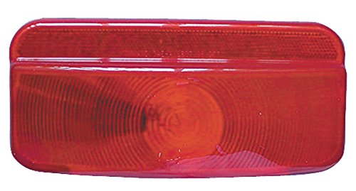 Fasteners Unlimited 89-187 Red Replacement Lens For Compact Tail Light