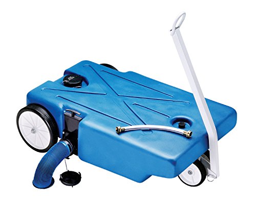 Barker Mfg 25895 4-Wheeler Tote Tank 25 Gallon RV Waste Water Tank