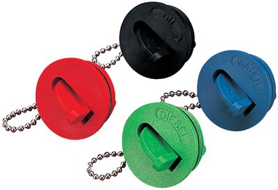 Sea-Dog Line 357090-1 Replacement Deck Fill Cap Red 1-1/4 Inch