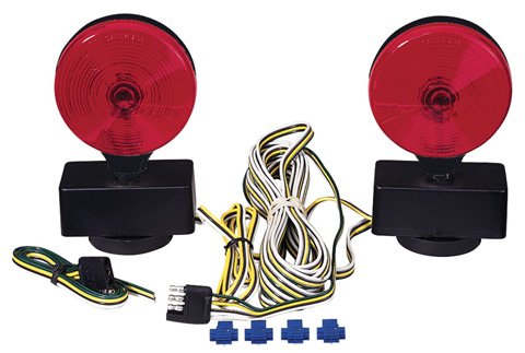 Peterson Fluid V555 Magnetic Towing Light Kit with 25' Harness