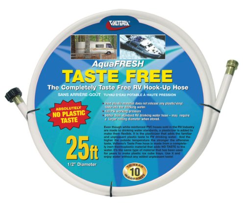 Valterra W01-0004 1/2" x 25' Taste-Free Drinking Water Hose for RV and Marine