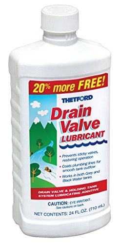 Thetford 15843 Drain Valve Lubricant 24 oz RV Holding Tank Treatment