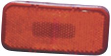 Fasteners Unlimited 89-237R Red Replacement Lens for Rounded Corner Clearance Light
