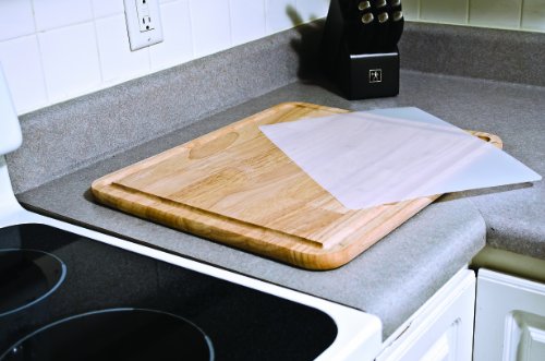 Camco 43753 Stove Topper and Cutting Board 19.5" x 17" Hardwood RV Cover