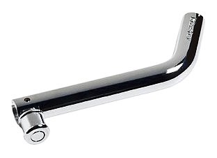 Master Lock 1495DAT 5/8" Pivot Lock Hitch Pin Chrome Plated Steel