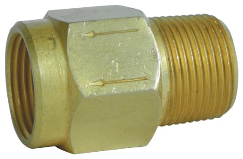 Camco 23303 RV Water Heater Backflow Preventer 1/2 Inch NPT Brass