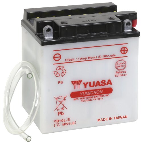 Picture of Yuasa YUAM221LB Yumicron Conventional Battery - YB10L-B 12V 11Ah 160 CCA