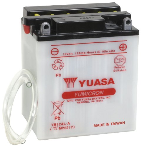 Picture of Yuasa Batteries YUAM2221Y Yumicron Conventional Battery - YB12AL-A 12V