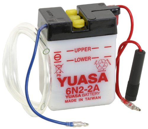 Picture of Yuasa Batteries YUAM2620A Conventional Battery - 6N2-2A 6-Volt