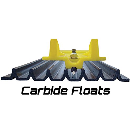 Caliber Products 13311 Multi Glides Double Set 8" Wide Snowmobile Trailer Glides
