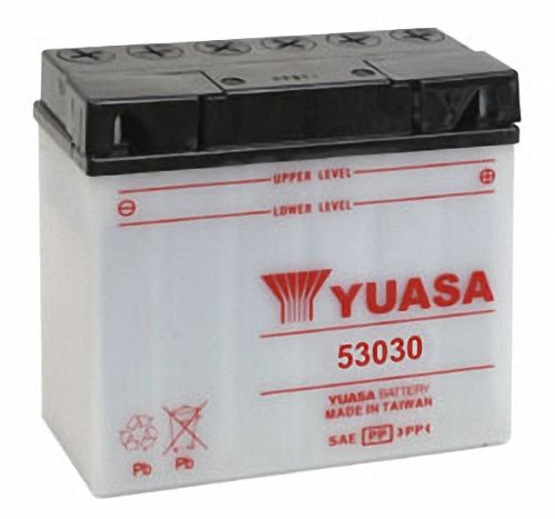 Picture of Yuasa YUAM2230B Yumicron Conventional Battery - 53030 12V 30Ah 180CCA