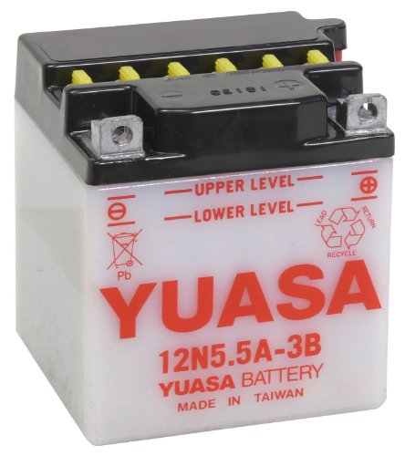 Picture of Yuasa Batteries YUAM22A5B Yumicron Conventional Battery - 12N5.5A-3B