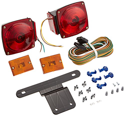 Optronics TL-5RK Waterproof Submersible Trailer Light Kit with 25' Harness