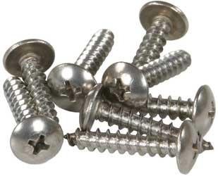 Caliber Products CHP0103 Multi-Glide Stainless Steel Screw Pack - 8 Count