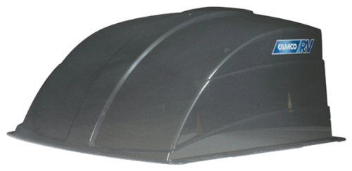 Camco 40453 RV Roof Vent Cover Smoke 14x14 Inch