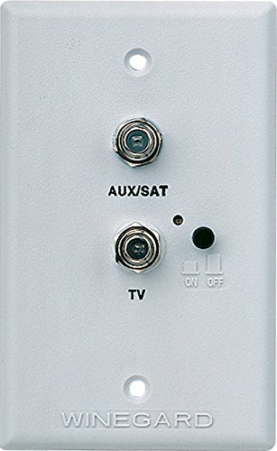 Winegard Co RV-7542 12V DC Wall Plate Power Supply with Dual Input