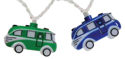 Camco 42654 Retro Motorhome RV Party Lights 8ft Strand