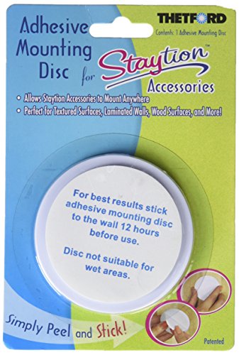 Thetford 36761 Adhesive Mounting Disc for Staytion Suction Cup Products