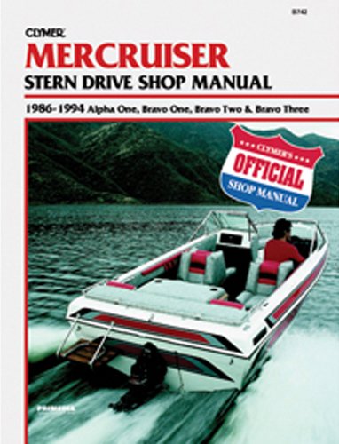 Clymer B742 Manual, Merc Strn Drv 86-94 A1 B1 B2 B3