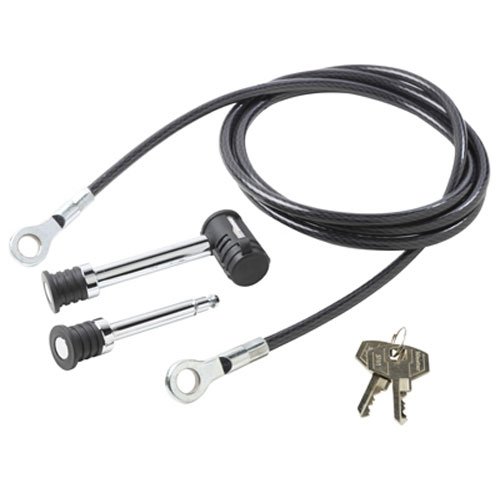 Master Lock 1470DAT Trailer Hitch Receiver Lock with Cable