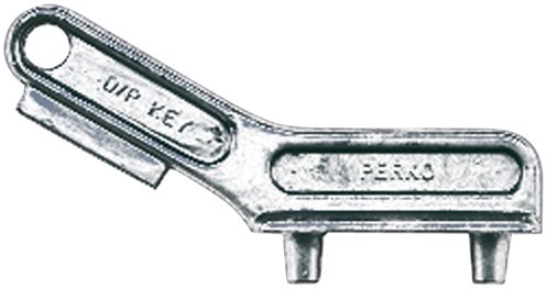 Perko 1248009DP Deck Plate Key - 1-1/2 Inch Zinc Plated