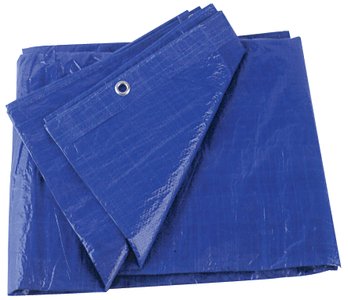 Kotap TRA2040 Heavy-Duty Blue Vinyl Tarp 20' x 40'