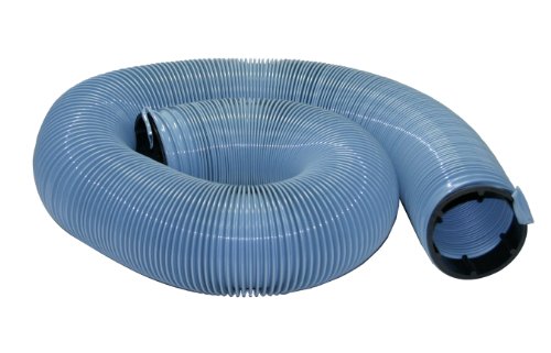 Valterra D04-0043 E-Z Flush Super Heavy Duty RV Sewer Hose with Sizing Rings and 90 Degree Adapter