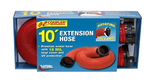 Valterra D04-0113 EZ Coupler 10' RV Sewer Hose Extension