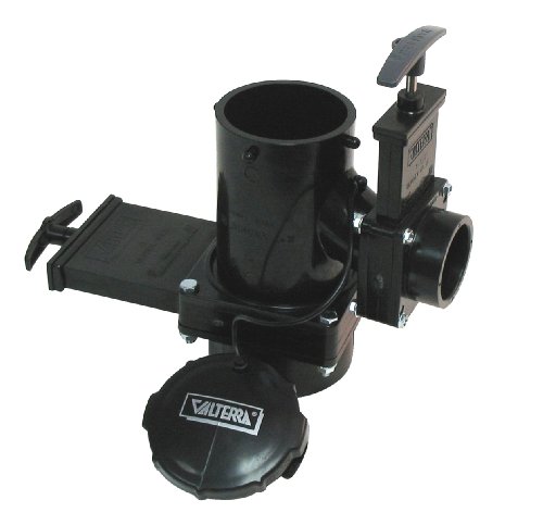 Valterra T18 3" Rotating Sani-Tee Double Valve Assembly with Cap