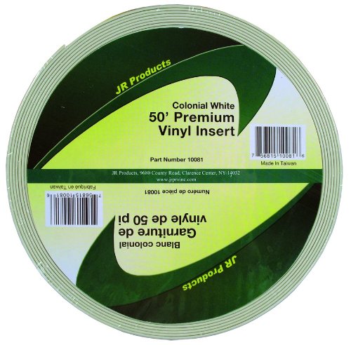 JR Race Car 10081 Premium Vinyl Insert 50' Colonial White