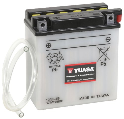 Picture of Yuasa YUAM2250B Conventional Battery - 12N5-4B 12V 5Ah