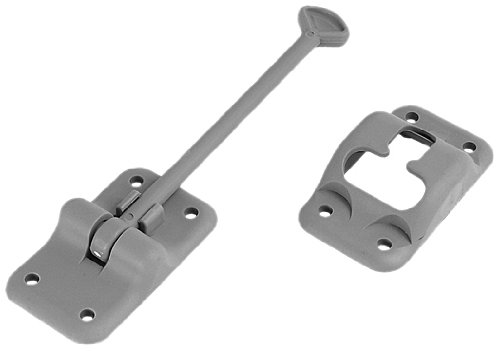 RV Designer E234 Entry Door Holder T-Style 3.5 Inch Grey Plastic