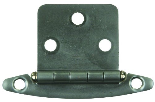 JR Race Car 70655 Free Swing Flush Mount Cabinet Hinge Satin Nickel