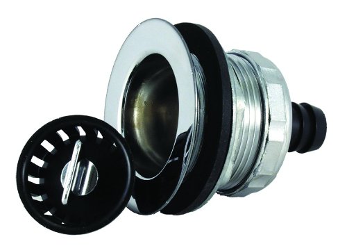 JR Race Car 9490-217-022 Drain Strainer with Basket Tail Flange and Slip Nut Kit