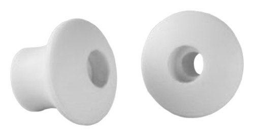 RV Designer A317 Pleated Shade Knobs Oyster 4-Pack
