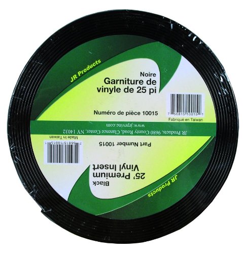 JR Race Car 10015 Black Vinyl Insert Trim 25 Foot Roll