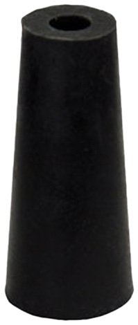 JR Race Car 10695 Black Rubber Door Bumper with Mounting Screw