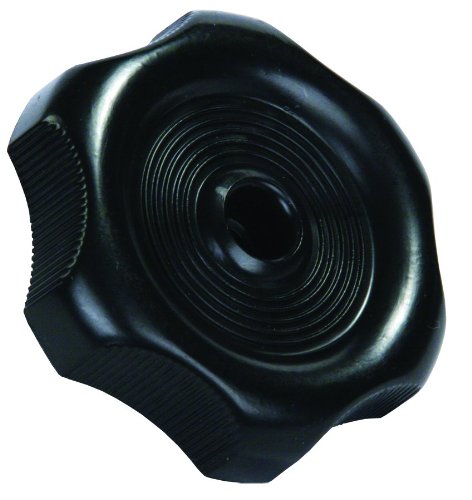 JR Race Car 20345 Black Window Knob Replacement for RV Vents