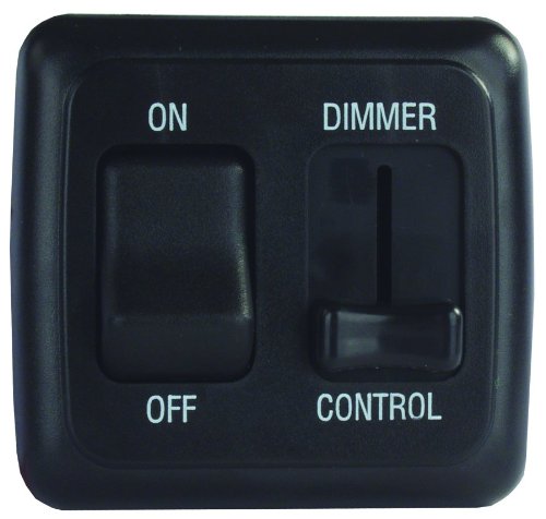 JR Race Car 12275 Black Dimmer On/Off Switch With Bezel
