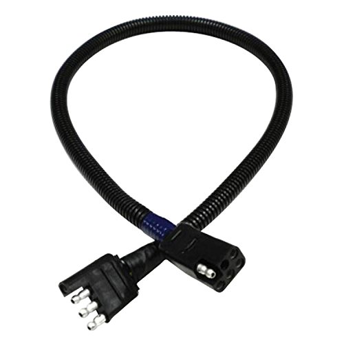 RV Pigtails 30020 4-Way Flat to 6-Way Square Trailer Wiring Adapter for Starcraft